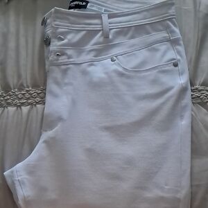 Karl Lagerfeld Elegant White Trousers